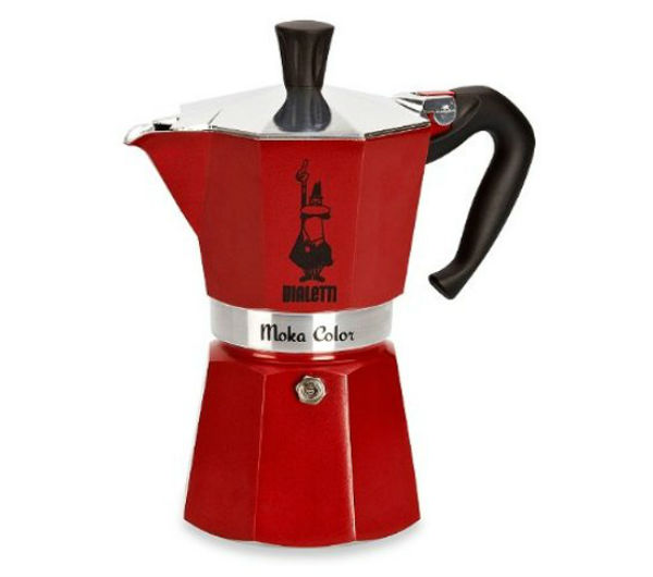 "MOKA EXPRESS" 6 Cups - red